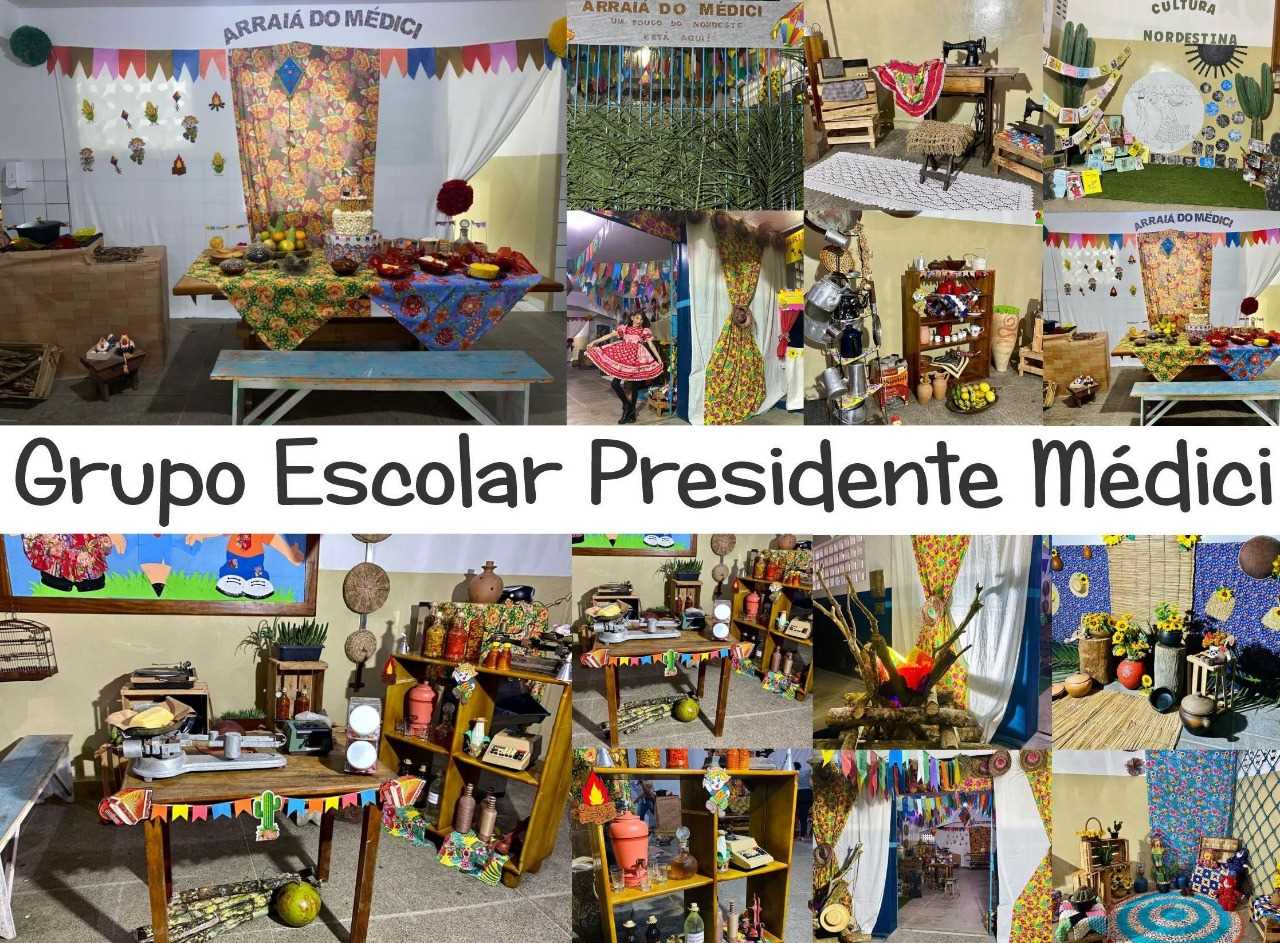 Camacã: Grupo Escolar Presidente Médici é a escolhida como a melhor ornamentação do São João